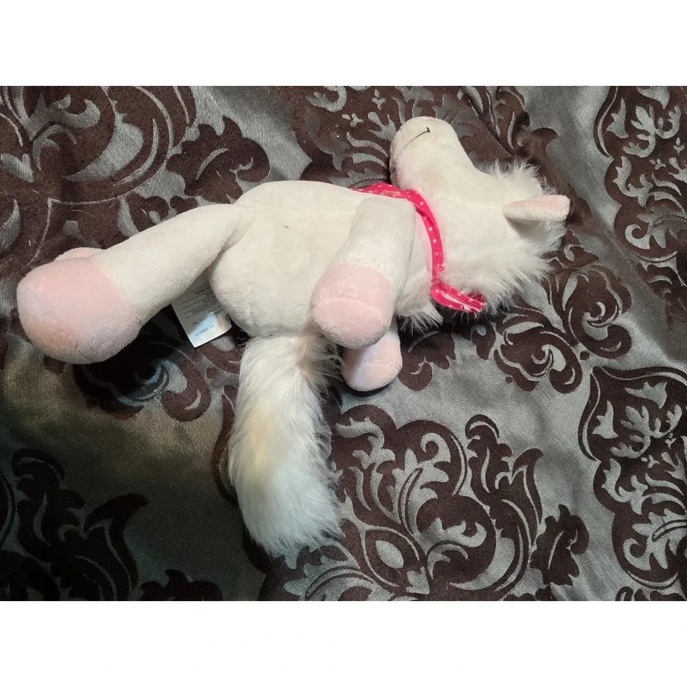 Ferrero Kinder Surprise‎ Plush White pink unicorn polka dot Bandana Scarf